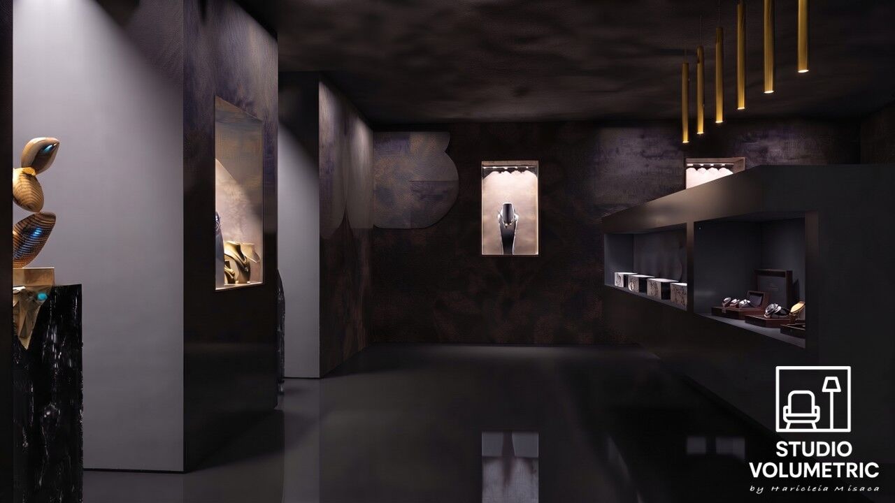 Alchimia Bijuteriilor — fotografie design interior Studio Volumetric, imaginea 5 din 7