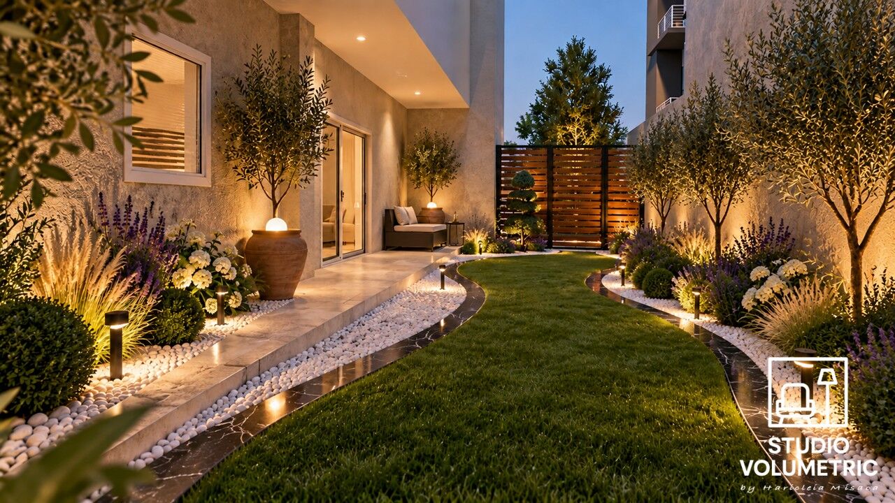 Proiect design interior Backyard Garden — Studio Volumetric București
