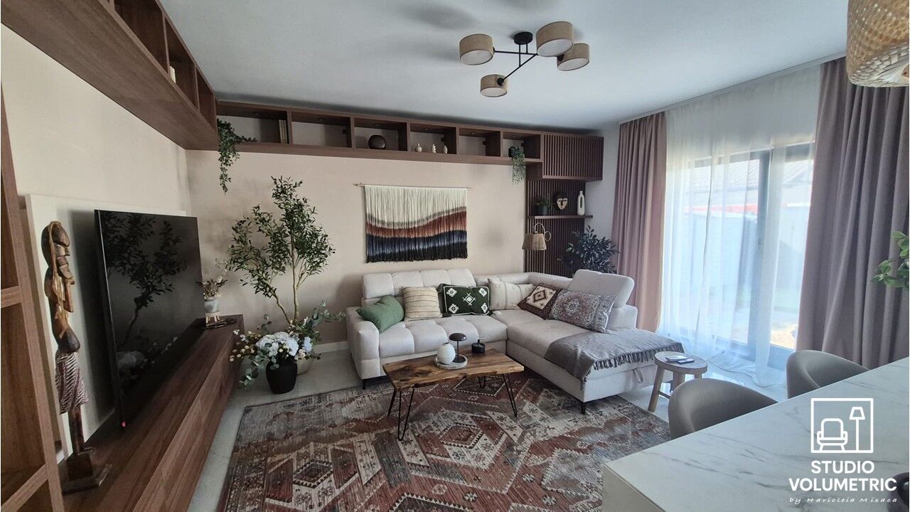 Boho Harmony & Gallery Hall — fotografie design interior Studio Volumetric, imaginea 4 din 18