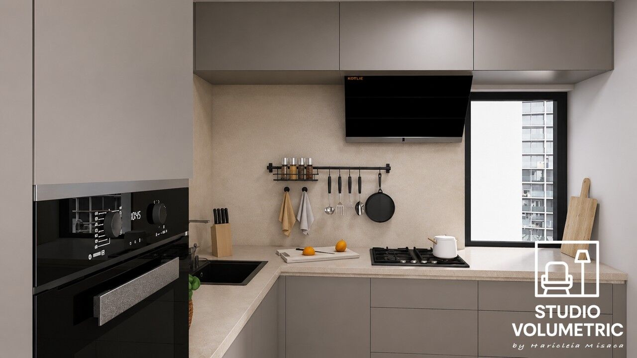 Bucătăria Colentina — fotografie design interior Studio Volumetric, imaginea 5 din 5