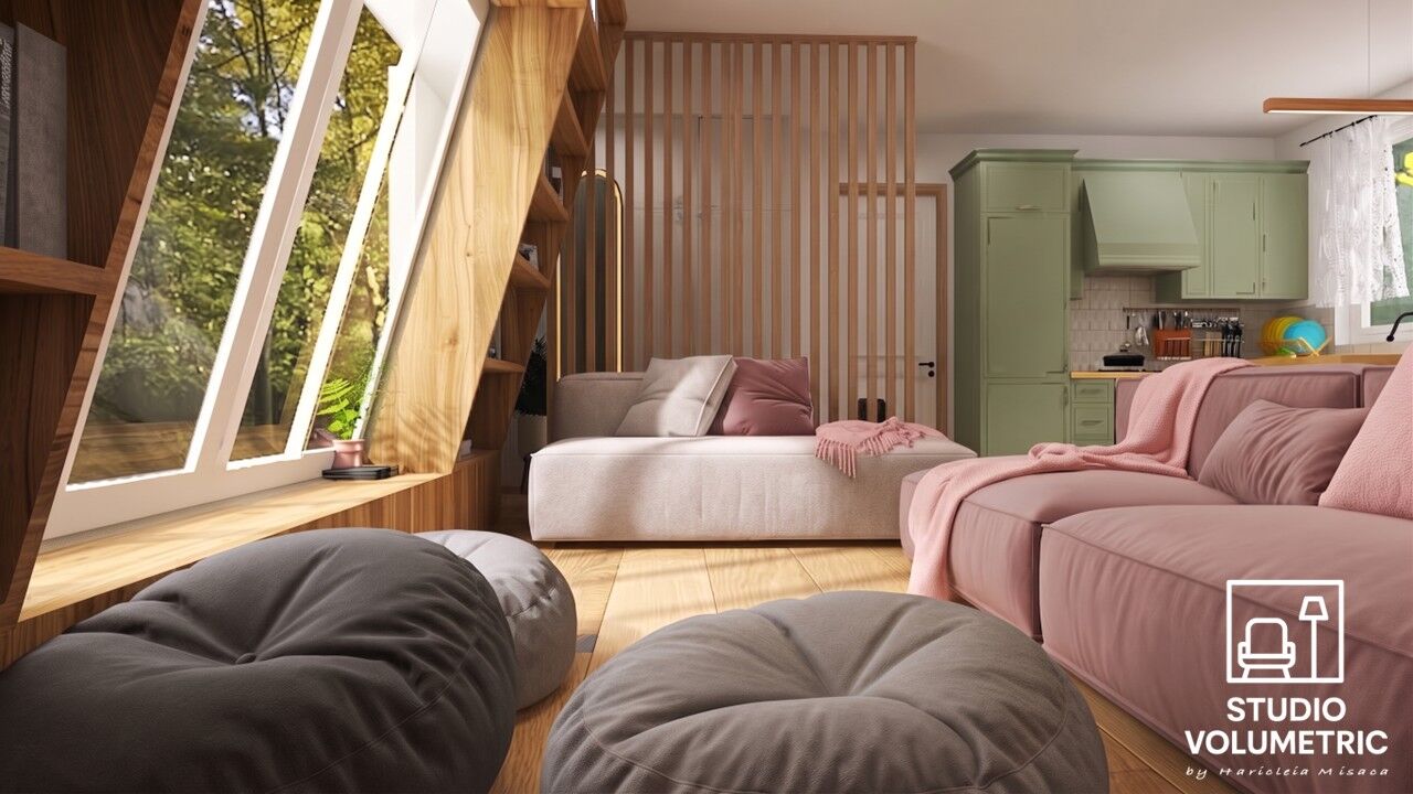 Casă de Vacanță — Suceava — fotografie design interior Studio Volumetric, imaginea 4 din 12