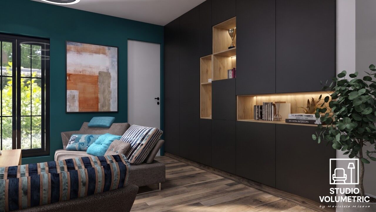 Proiect design interior Casa Mogoșoaia — Studio Volumetric București