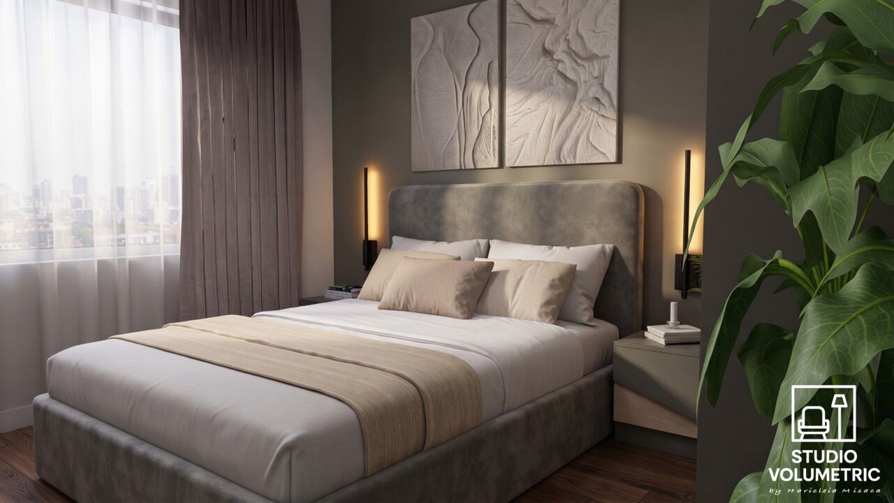 Dormitor LINEA — prototip — fotografie design interior Studio Volumetric, imaginea 3 din 6