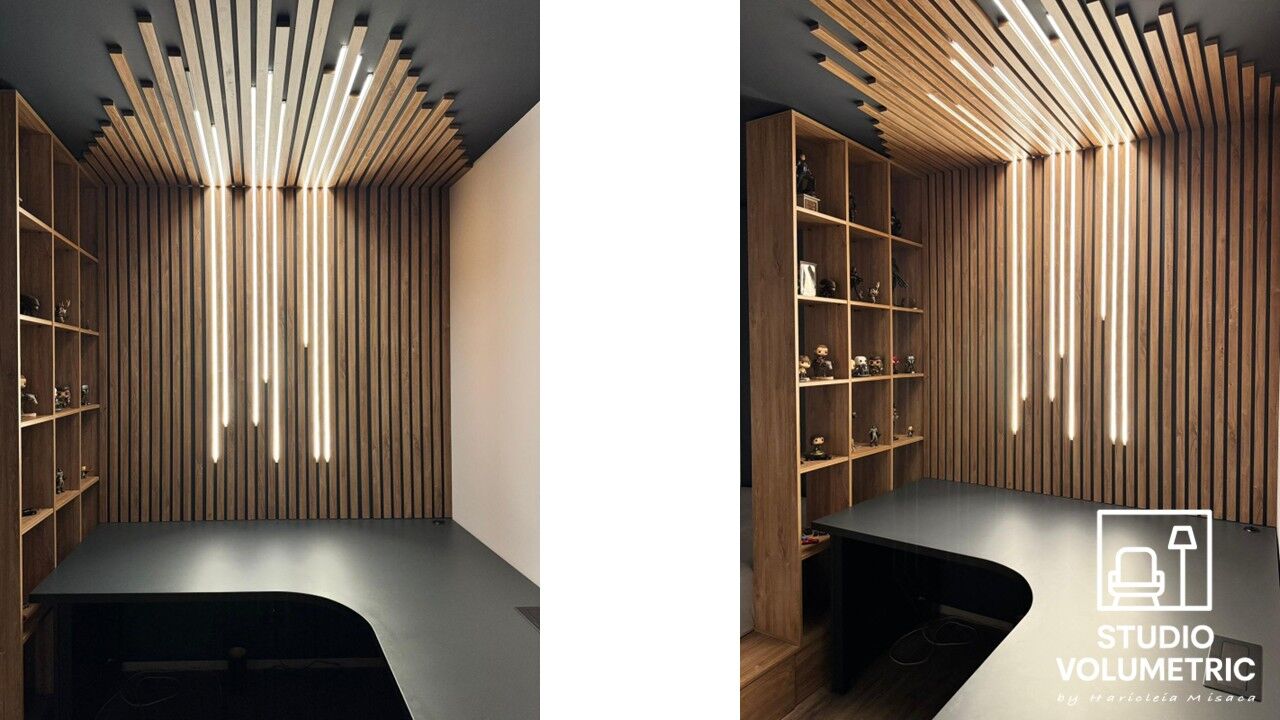 Proiect design interior Hybrid Node — Studio Volumetric București